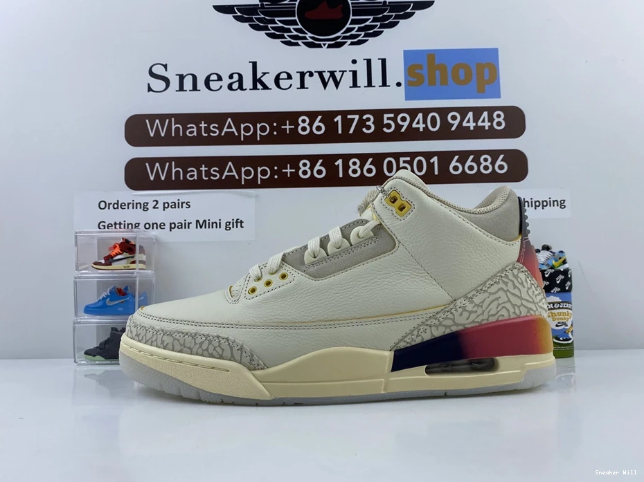 Sunset Medellín Jordan ModernLook 721 Balvin 3 X GOAT J Air 0527